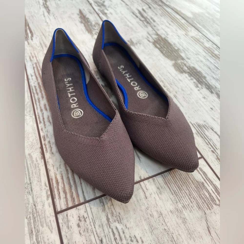 Rothy’s The Point Retired Mink Flats - Size 8.5 - Picture 14 of 14